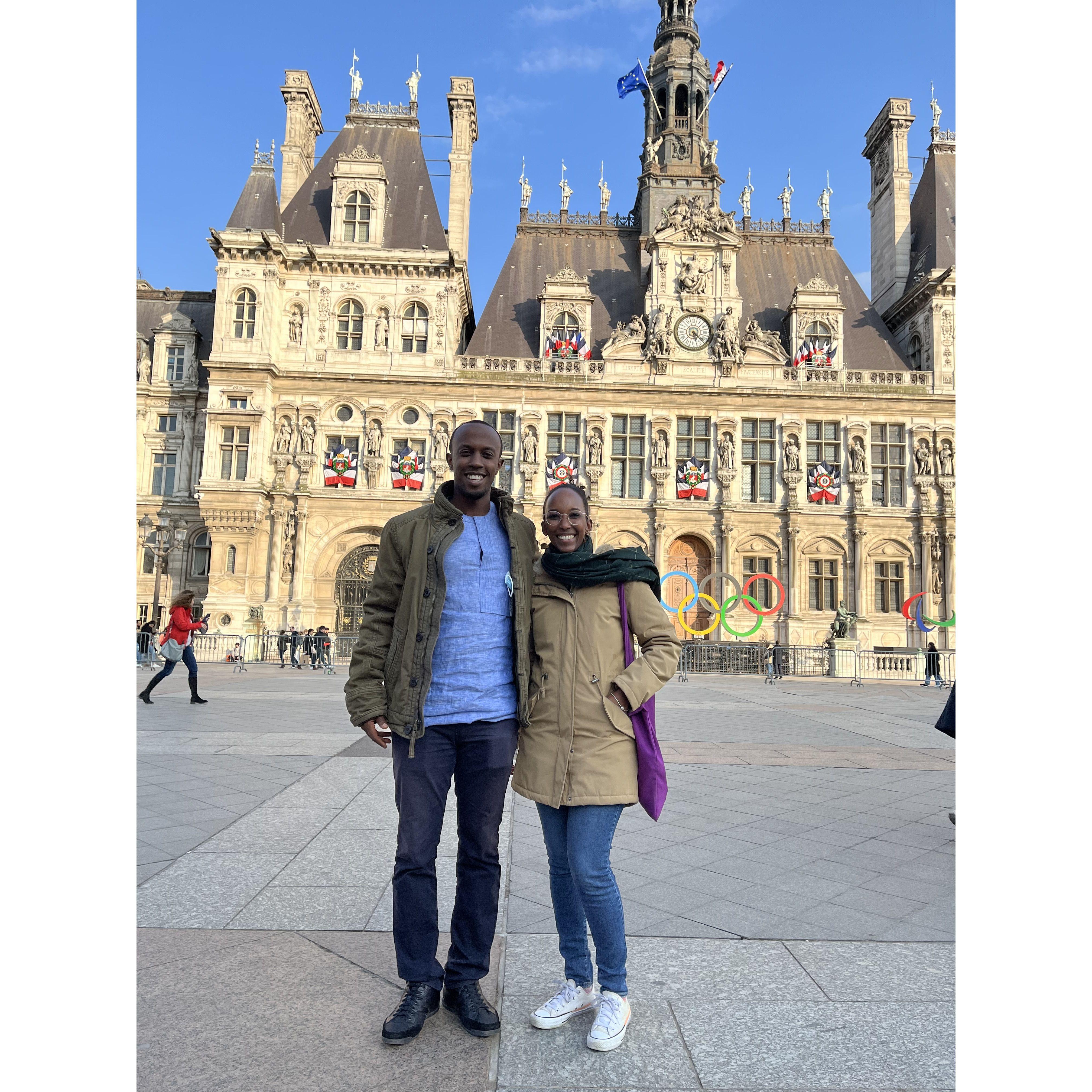 L'Hôtel de Ville de Paris (March, 2022)