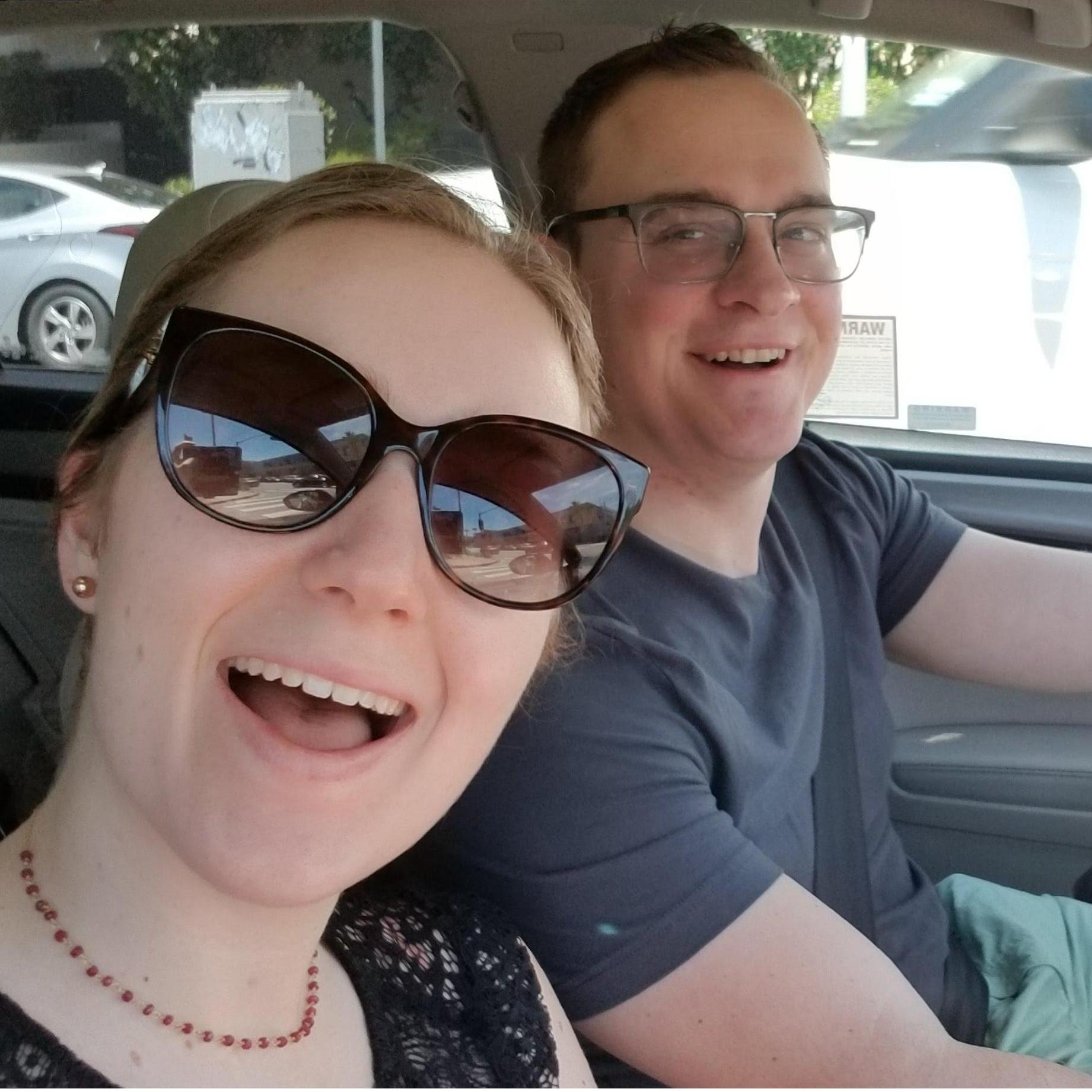 The first post-surgery drive!