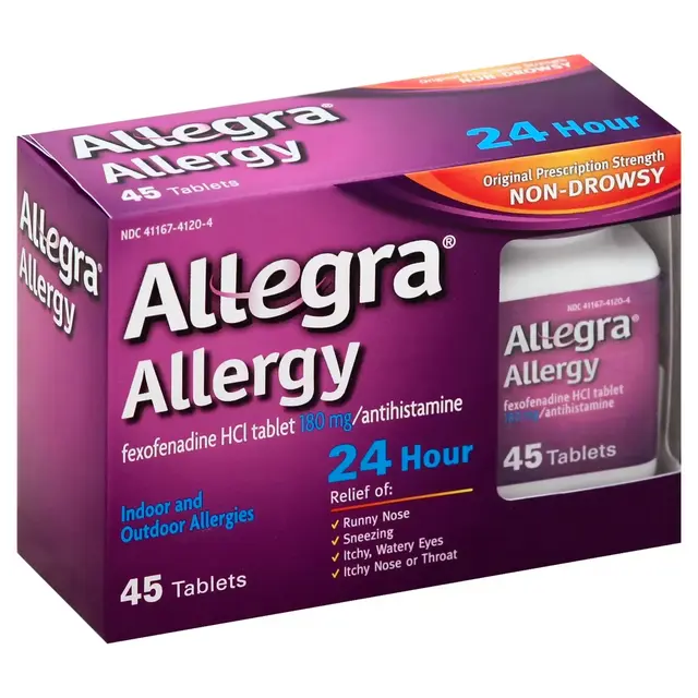 Allegra® Allergy 45-Count 24-Hour Antihistamine Tablets