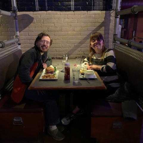 Our first trip up to Jacob’s hometown of Bethlehem, Pennsylvania; a quick stop at one of our favorite restaurants in downtown Bethlehem.