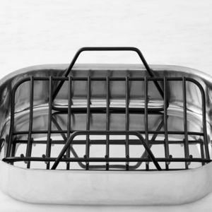 All-Clad Stainless-Steel Roasting Pan with Rack