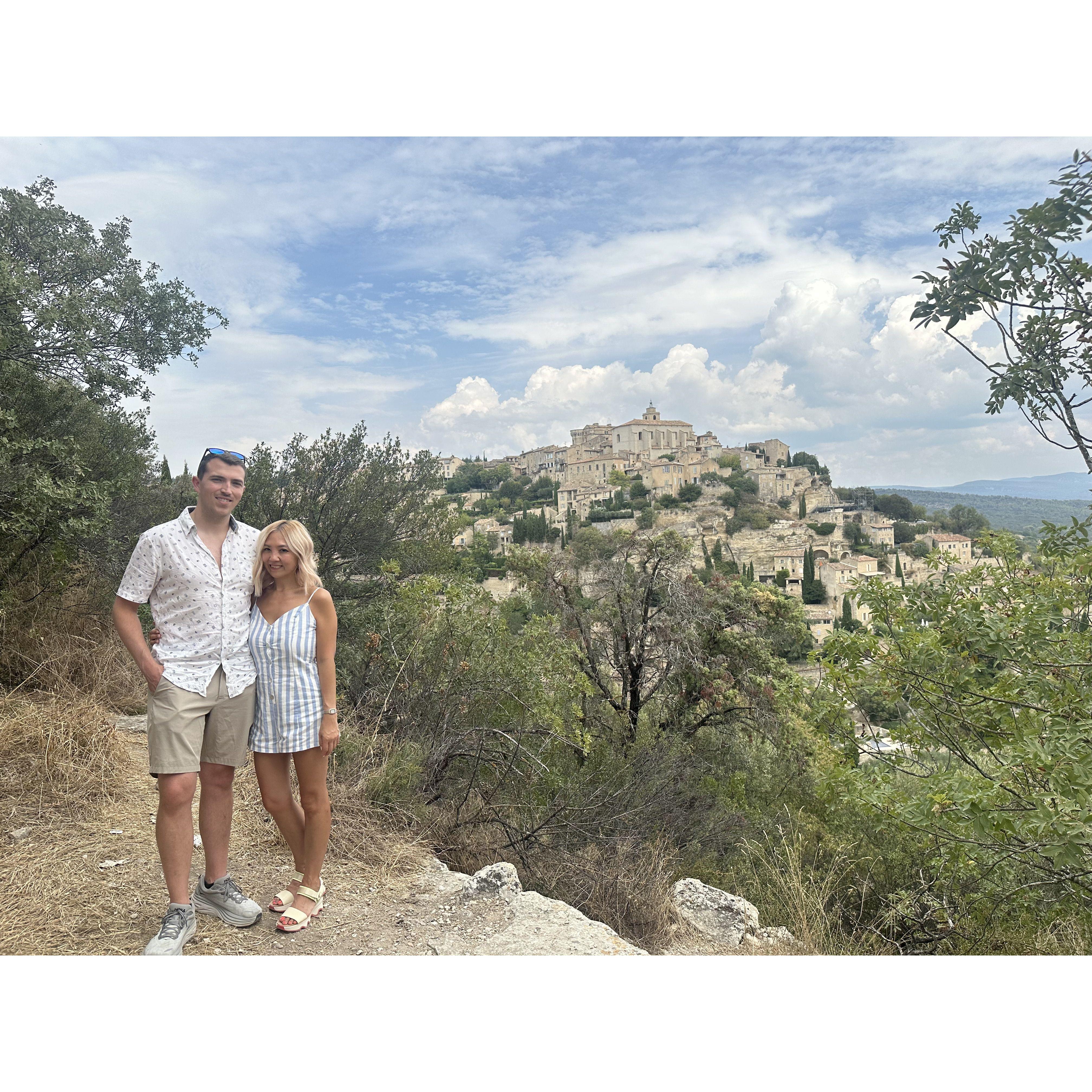 Sept 1, 2024 | Gordes, France
Where Doug said, "Will you." & Elaine said, "Yes."
