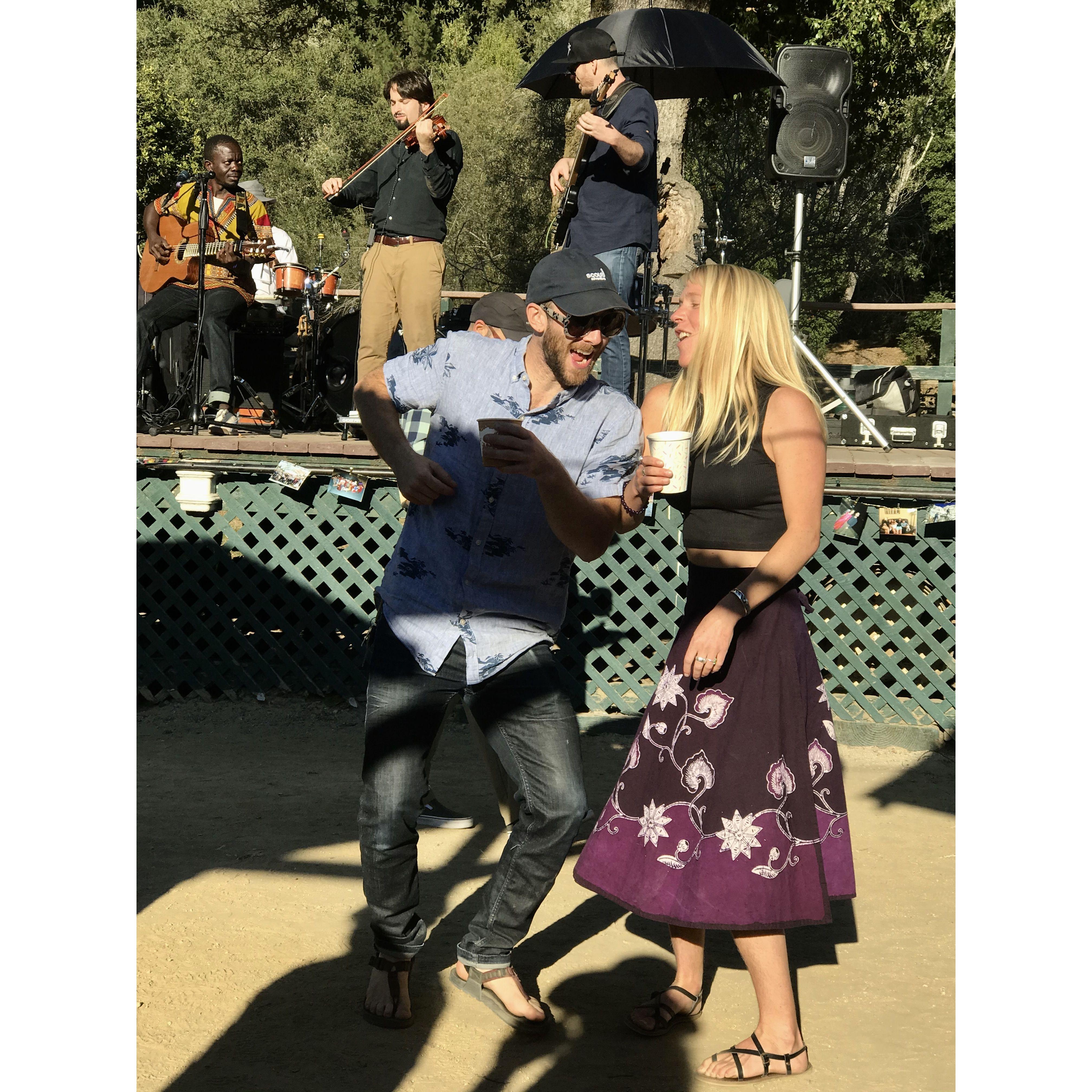 Always inspired by each others dance moves