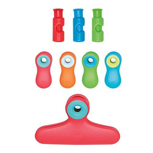 OXO Good Grips 8 Piece Clip Set - Assorted Bright