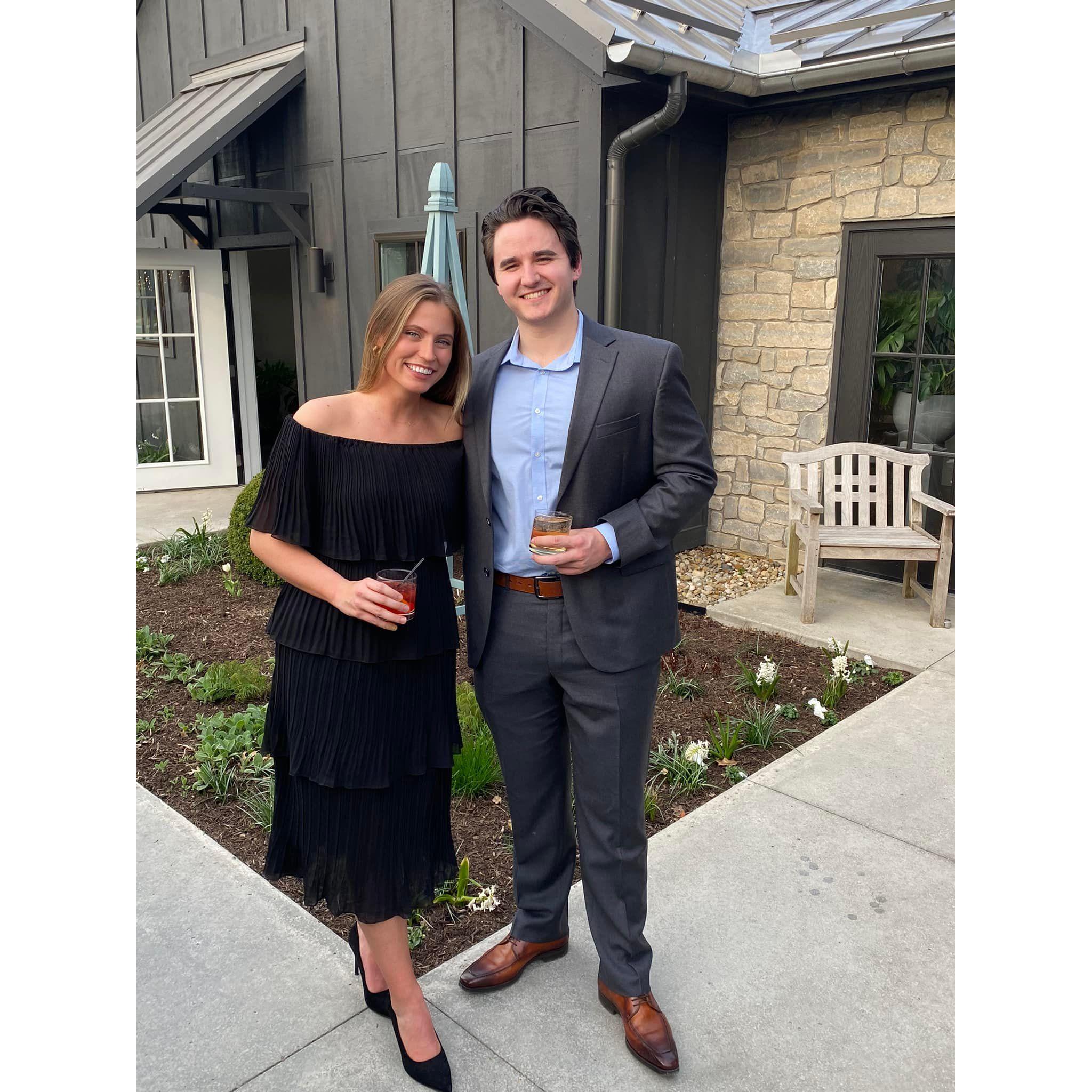 Cheers to the Osborn's!
