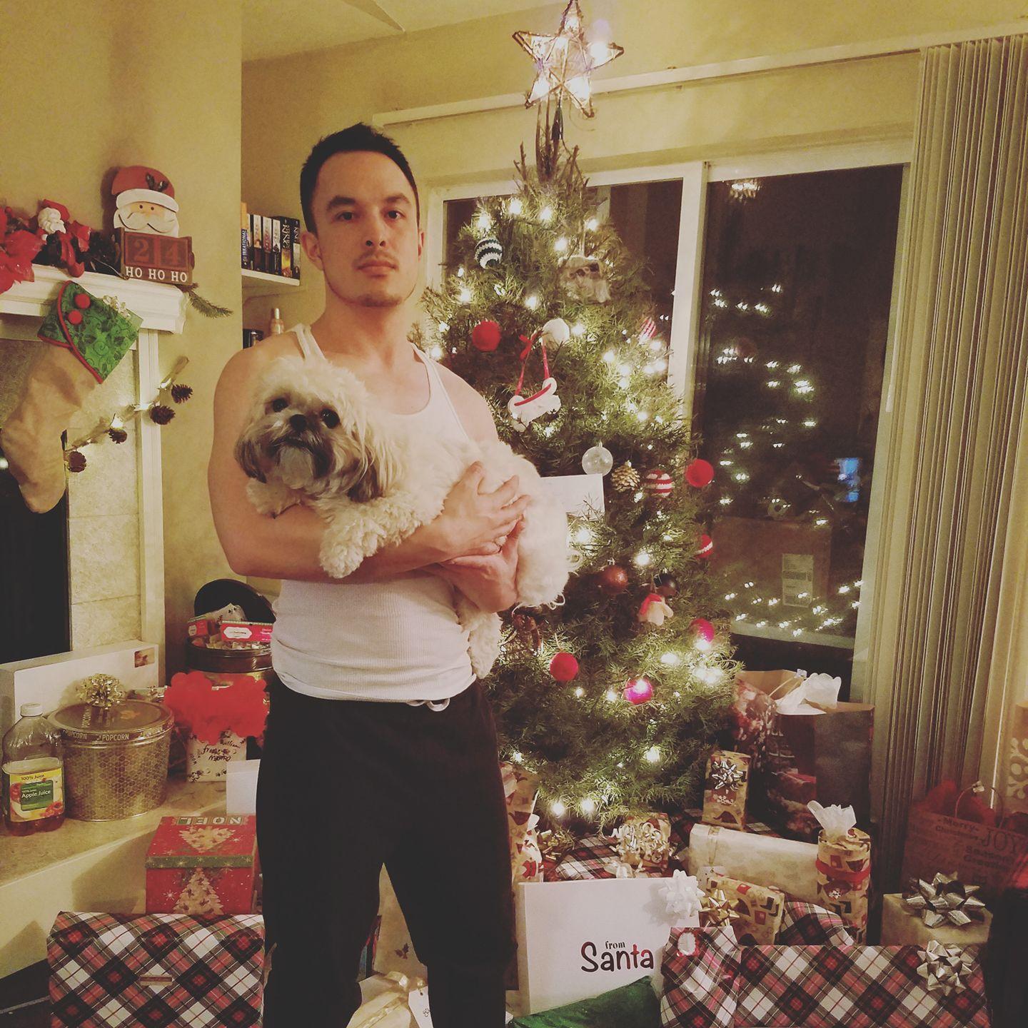 I cant wait to celebrate our first chistmas as husband and wife