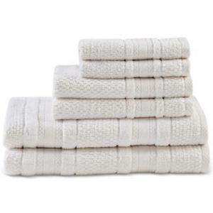 Madison Park - Adrien Cotton 6-Pc. Super-Soft Towel Set