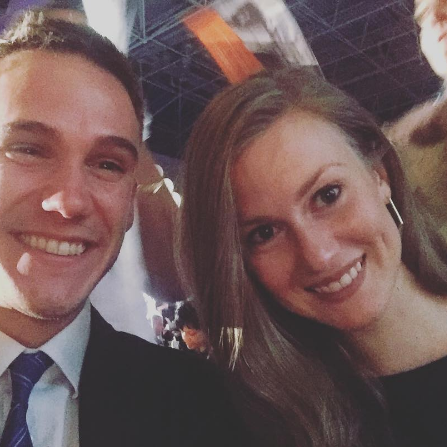 A quick picture at the WIN Gala in NYC