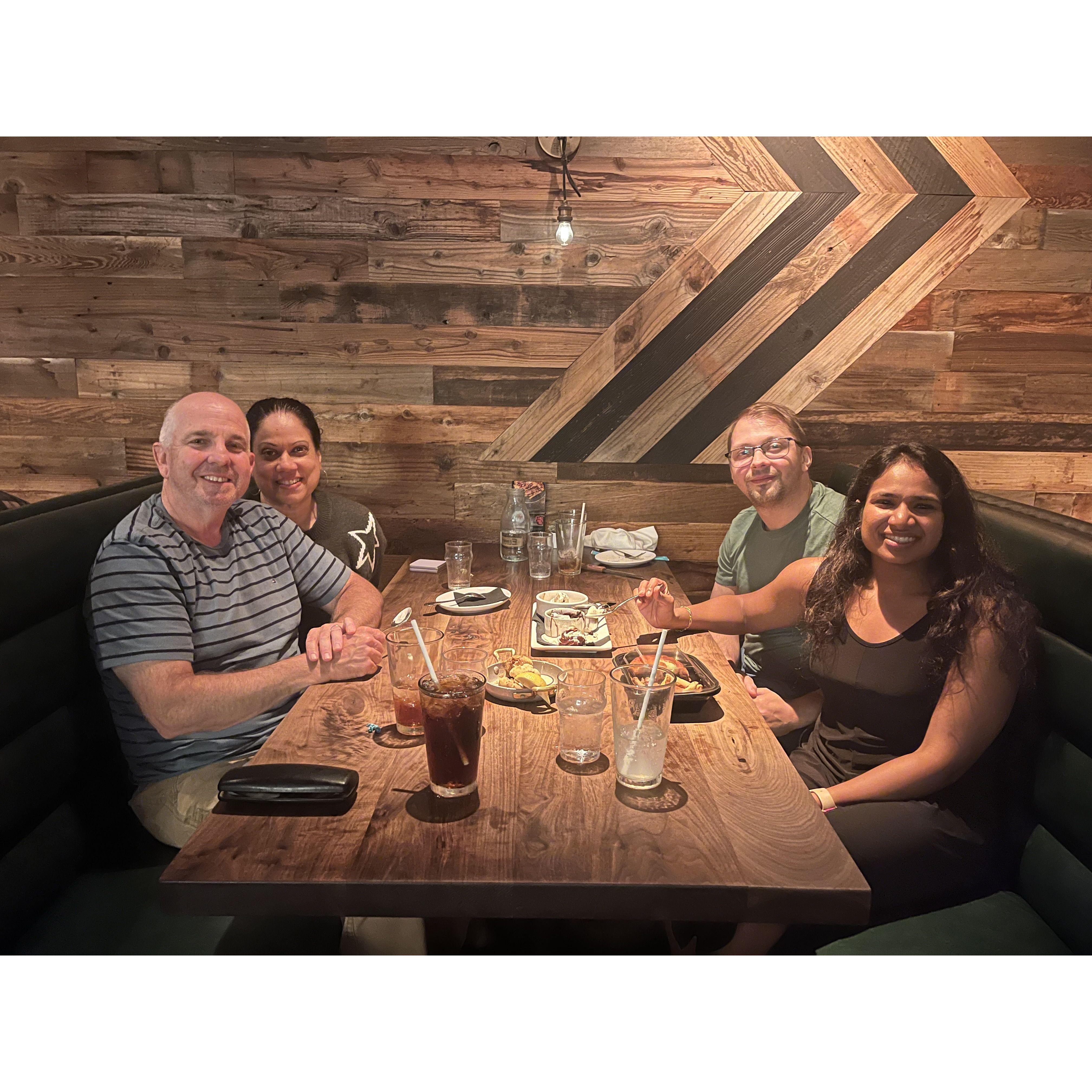 Grateful for friends who feel like home. Their love and support never fail.