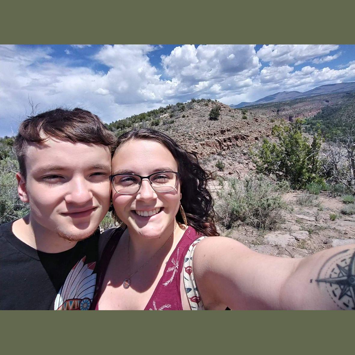 Somewhere in the desert in the middle of the US when moving from Georgia to Oregon.