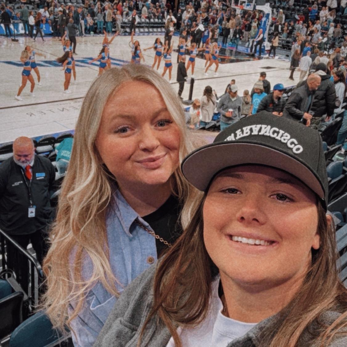 Our first NBA game
