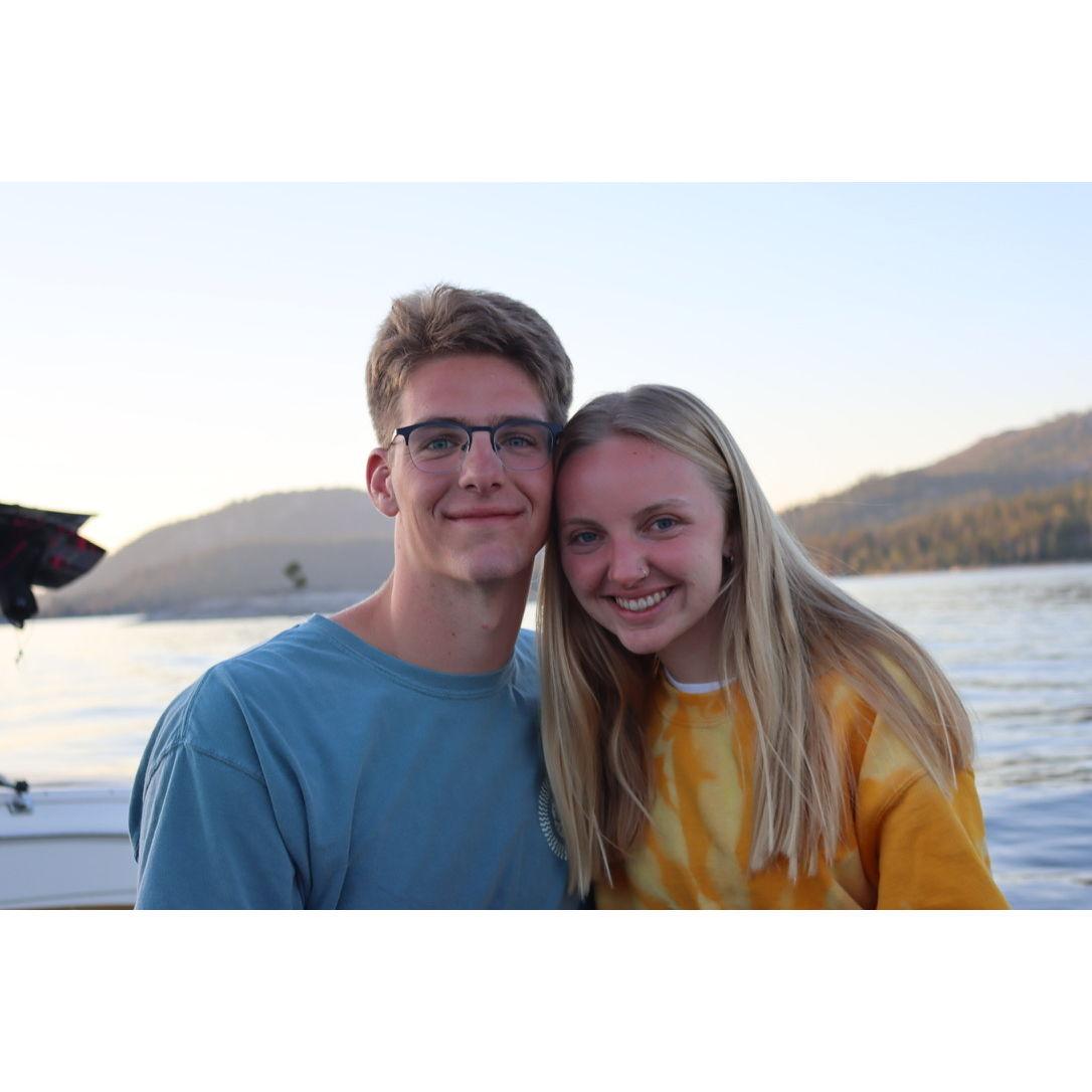 Shaver Lake 2020 -- this is where we said "I love you" for the first time ❤️