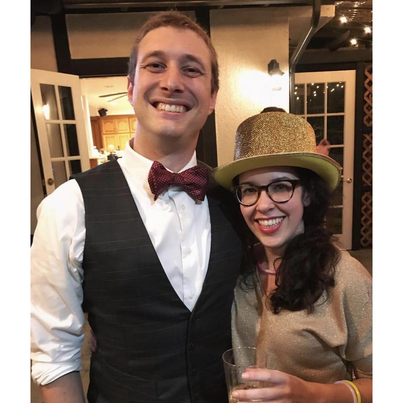 They are a festive pair