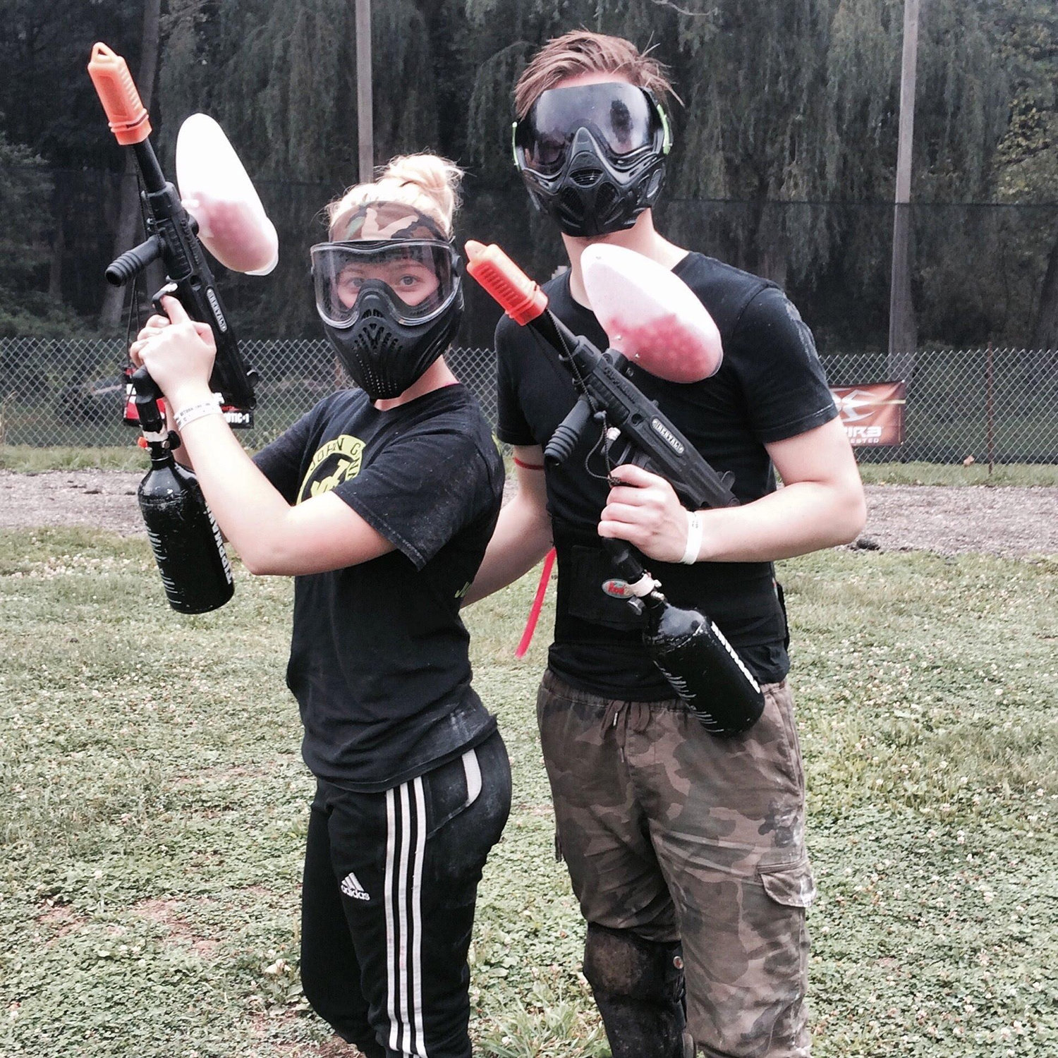 August 2015
20th Birthday Paintball Party