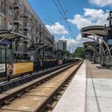 Charlotte Light Rail; Brooklyn Village Station