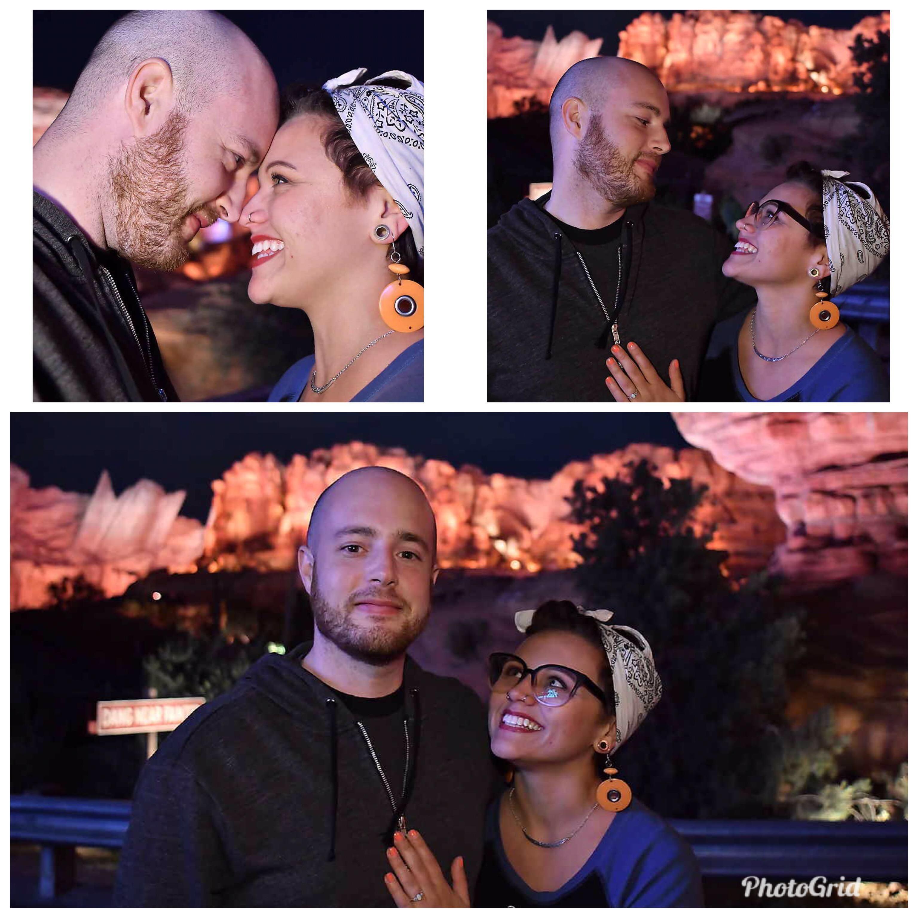 Day after I said "YES" at Disneyland!