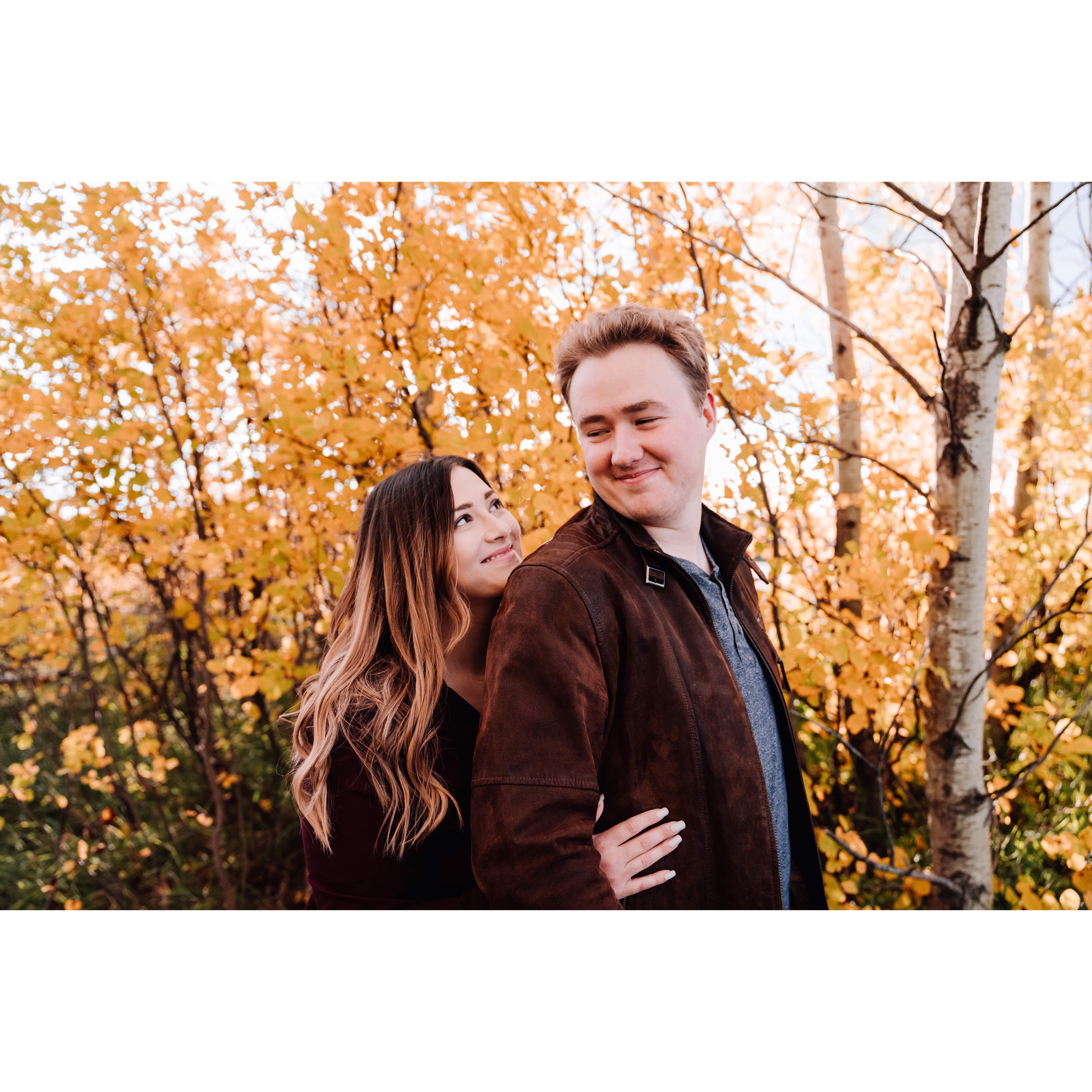 Engagement Photos, South Winnipeg, October 2019