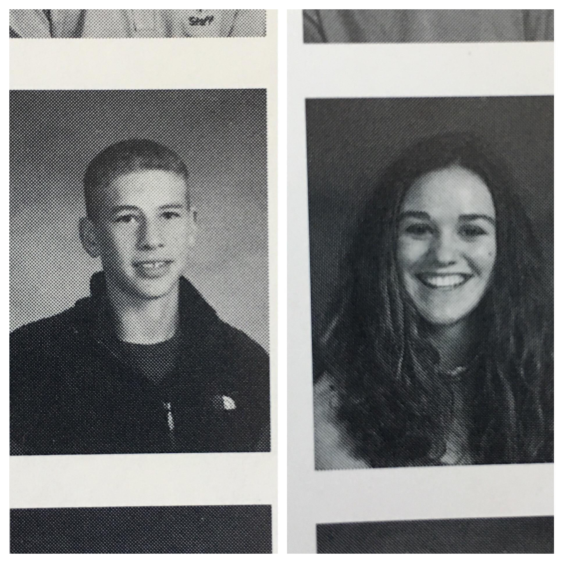 Jared = sophomore
Audrey = freshman 
Lyme Old Lyme High School