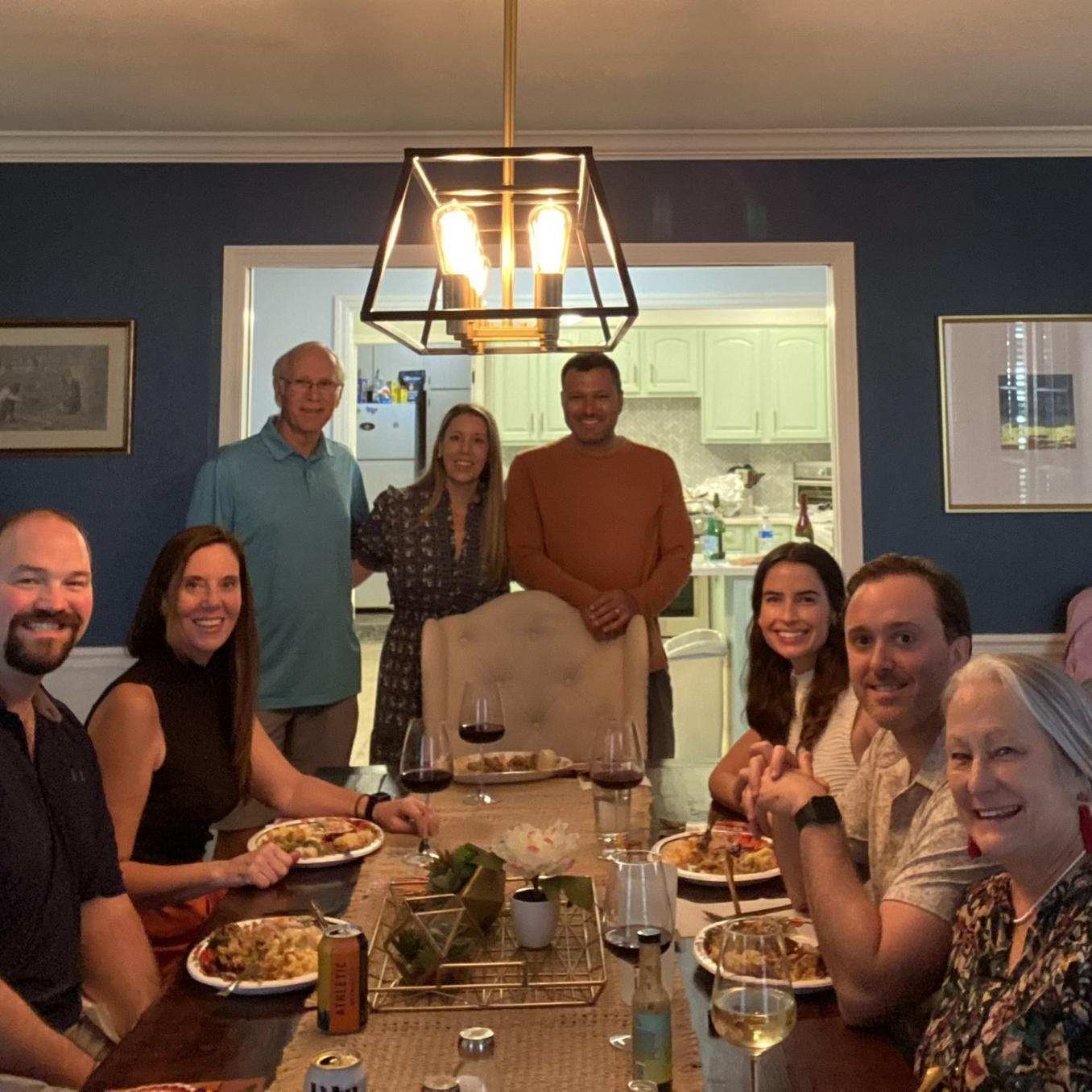 Thanksgiving dinner with the Gonzalez & Leightner families in Lakeland, FL.