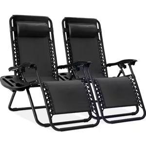 Angela's Lounge Chairs for Connor's Car Garage - Black