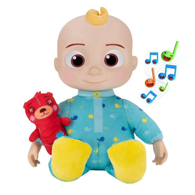 Cocomelon Roto Plush Bedtime JJ Doll