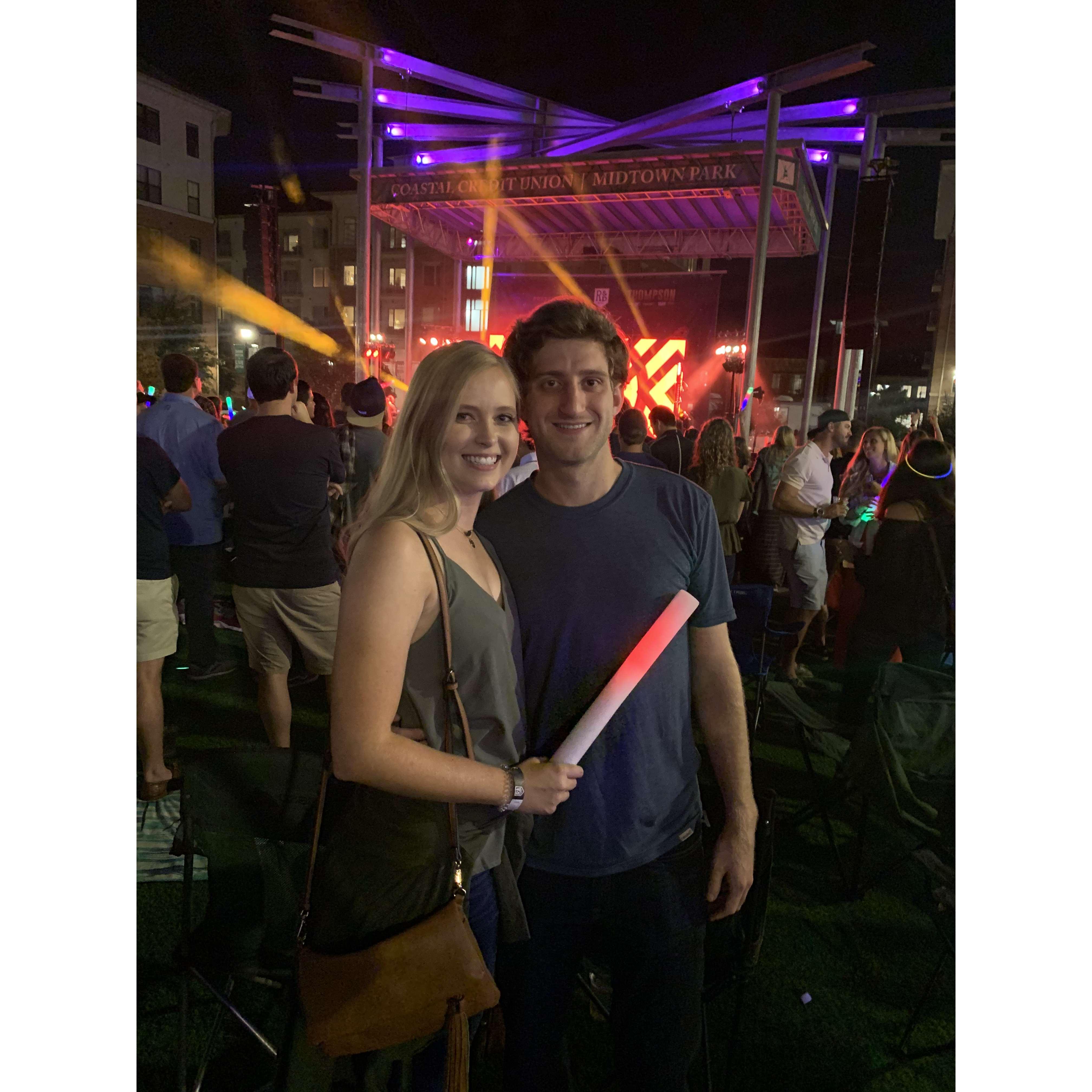 Moon Taxi concert, Raleigh, NC - Oct 2019