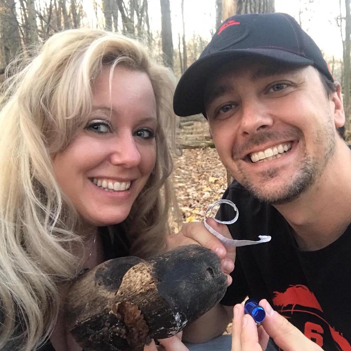 Our First Geocaching