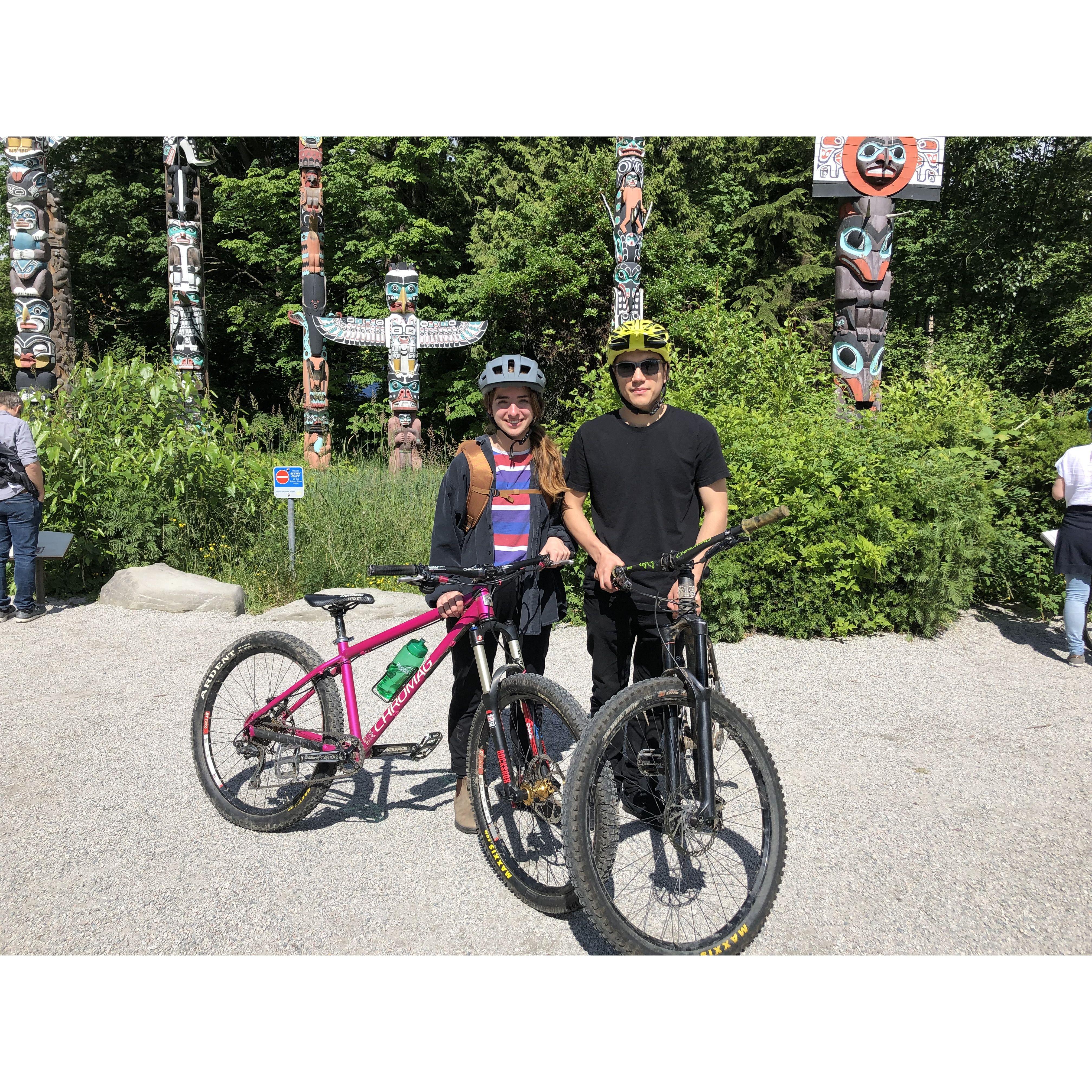 Biking Stanley Park, 2019