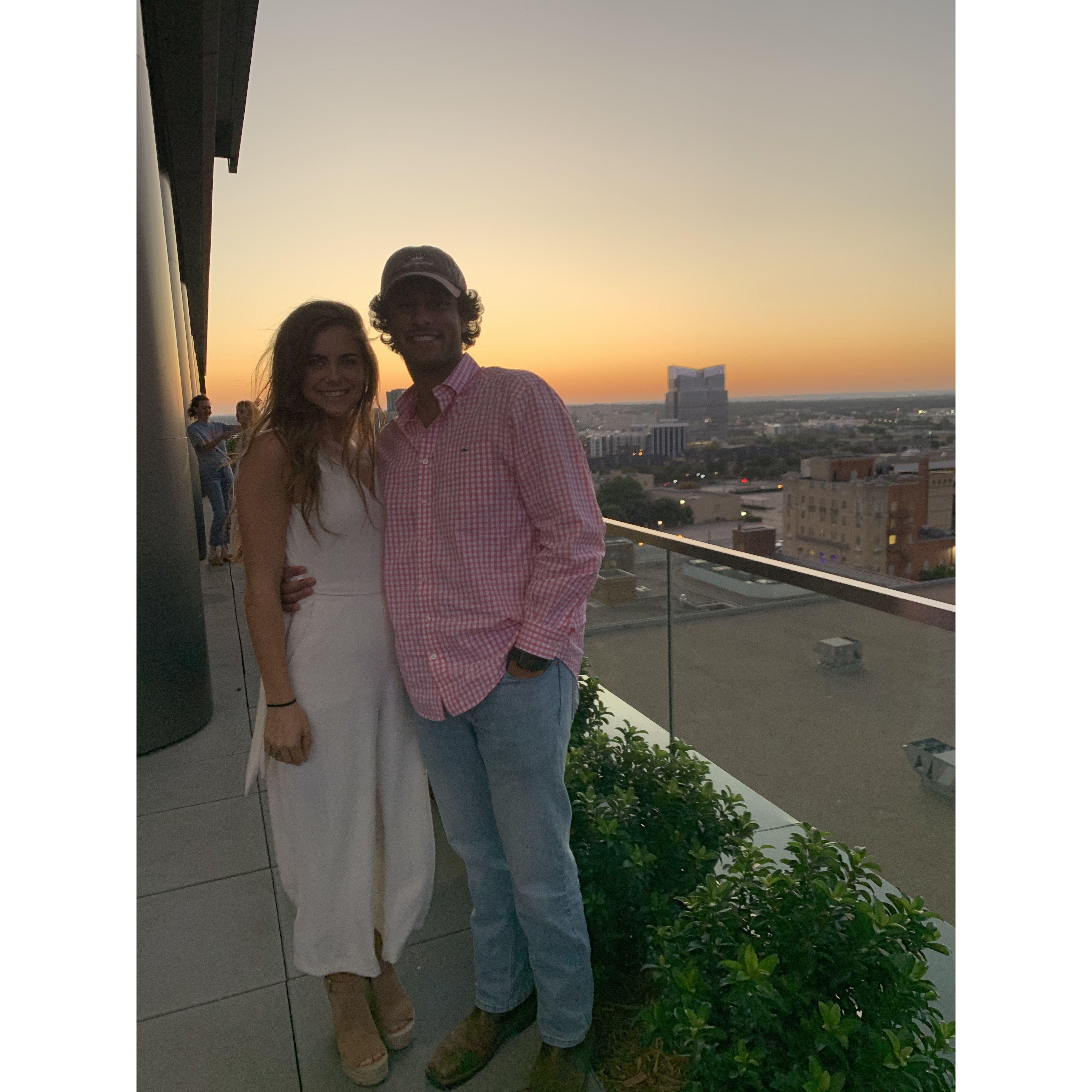 celebrating a year of dating!