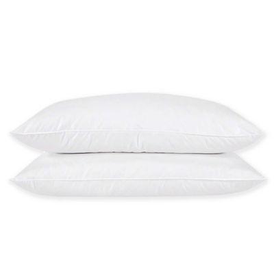 Puredown Feather Pillow Insert in White -King (Set of 2)