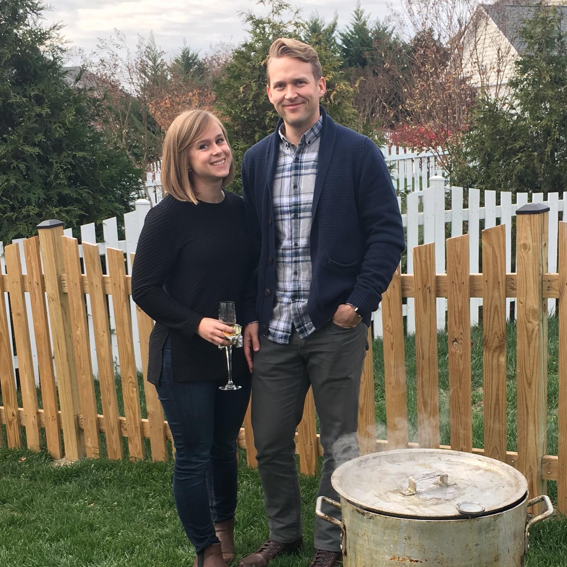 First Thanksgiving as an engaged couple!