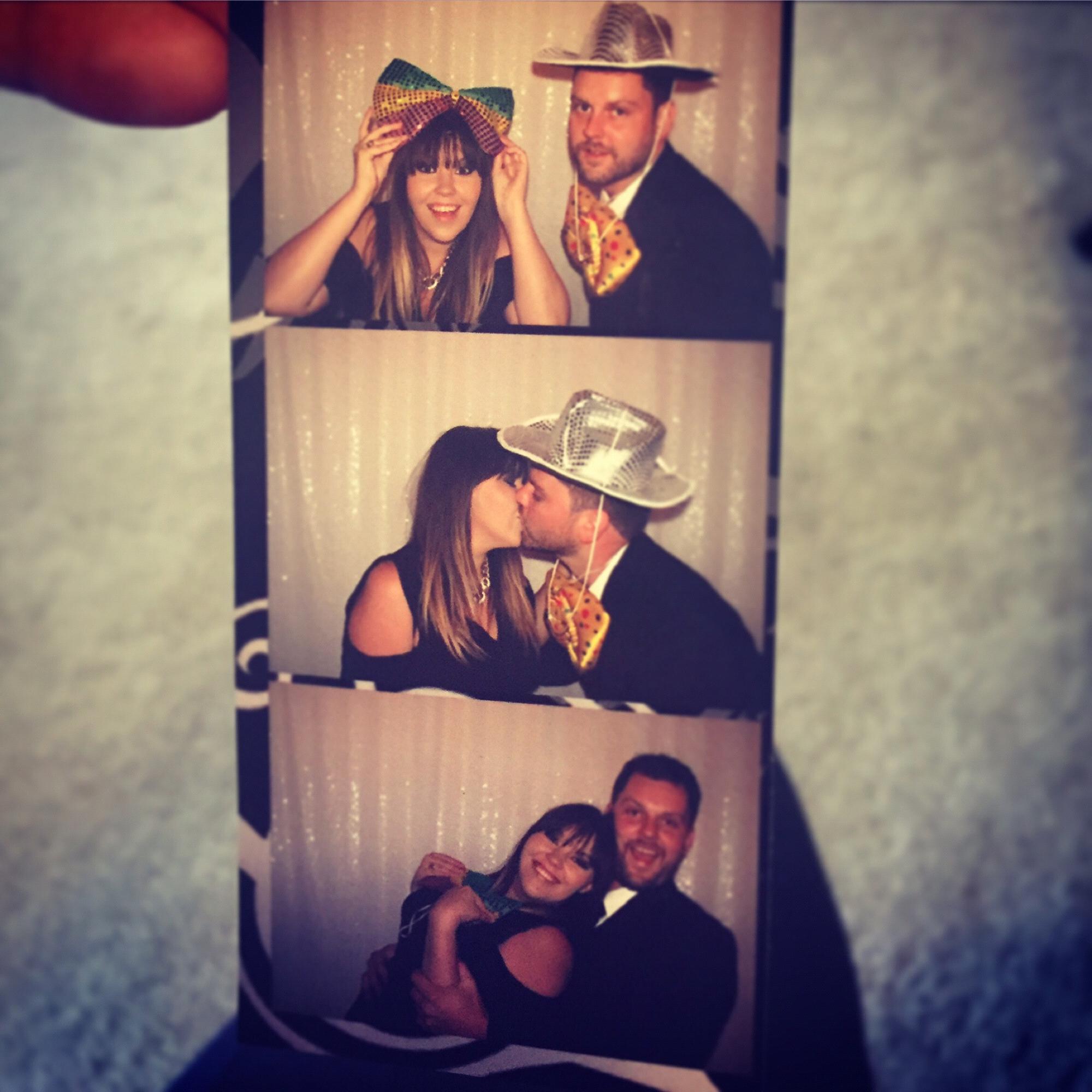 I collect photo booth pictures :)