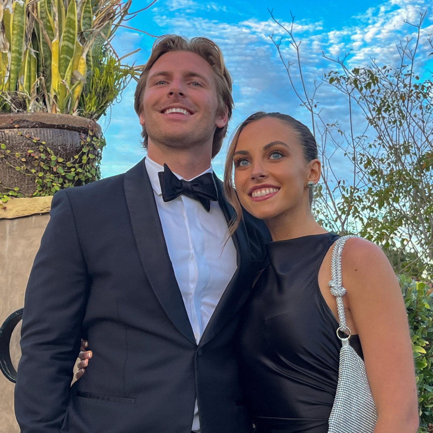 Cole as the best man at his brother Brett and Courtney's wedding