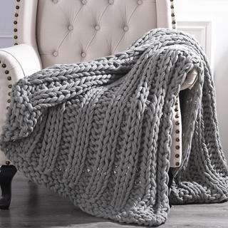 Chunky Knit Throw