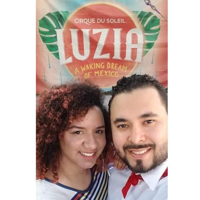Tony surprised me with tickets to a Cirque Du Soleil show.