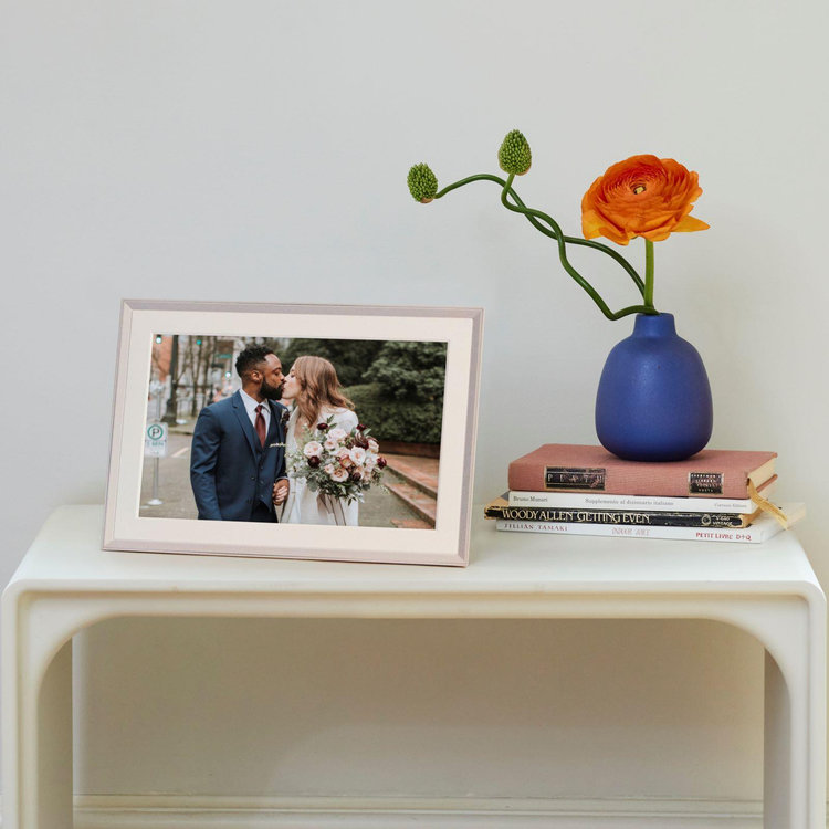 Aura Frames, Carver Mat Digital Photo Frame | Zola