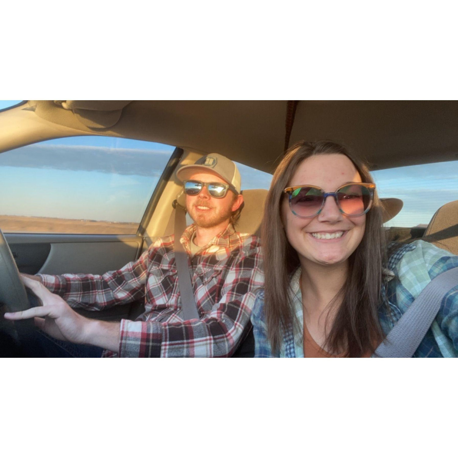 Date night for Riley's birthday