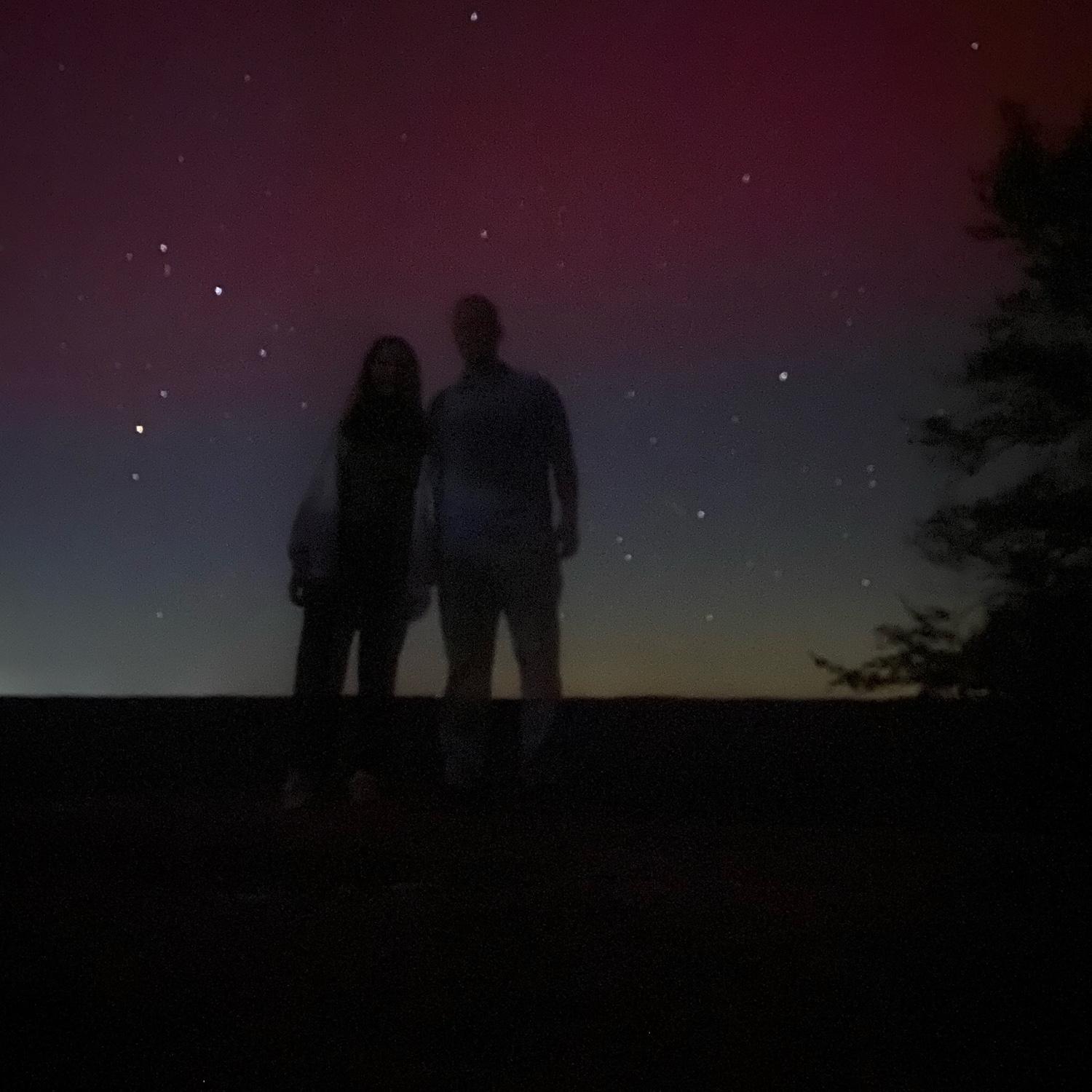 The Northern Lights on our second date!