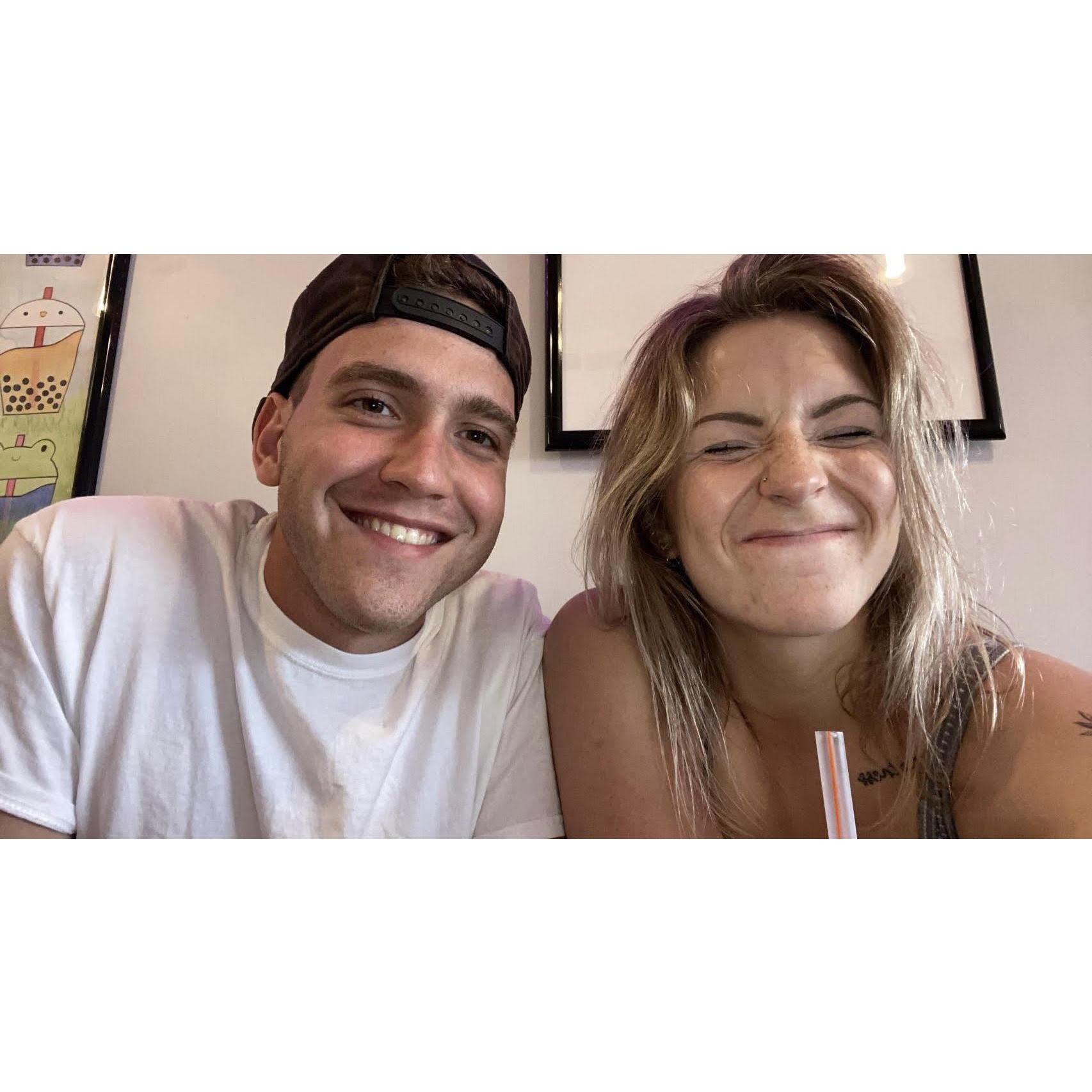 Our first date!