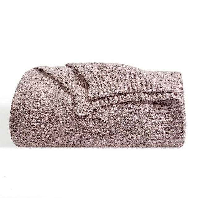 bearberry Super Soft Fluffy Throw Blanket Lightweight Cozy Warm Throw Blankets for Couch Bed Sofa All Season (Beige, 50”x60”)