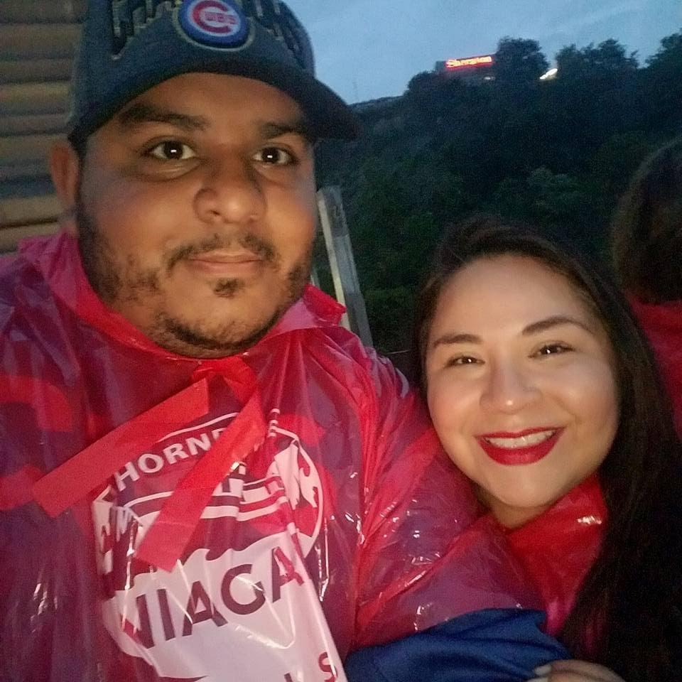 A night cruise at Niagara Falls
