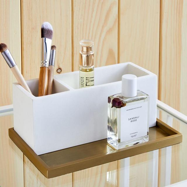 Modern Resin Brush and Phone Holder