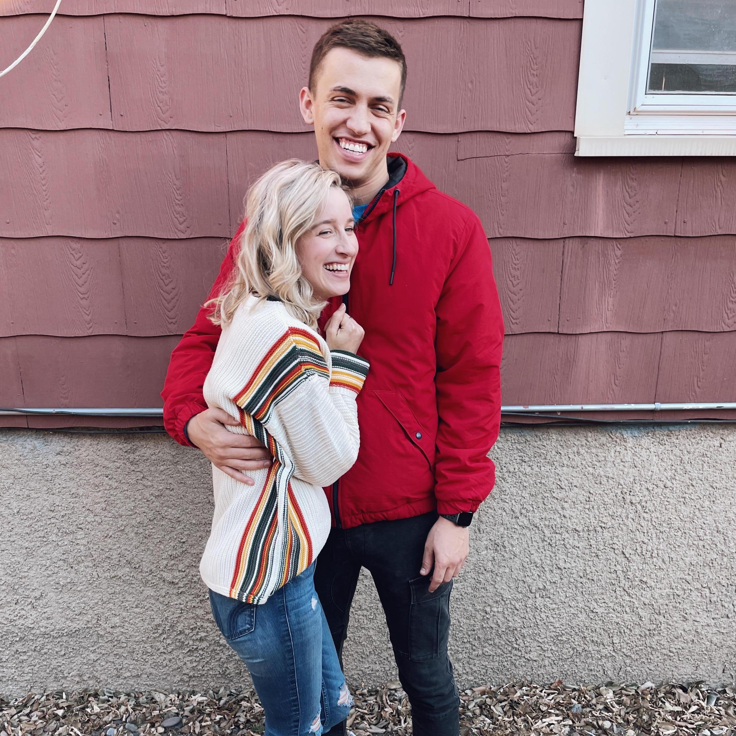 One of our first nice photos taken together!