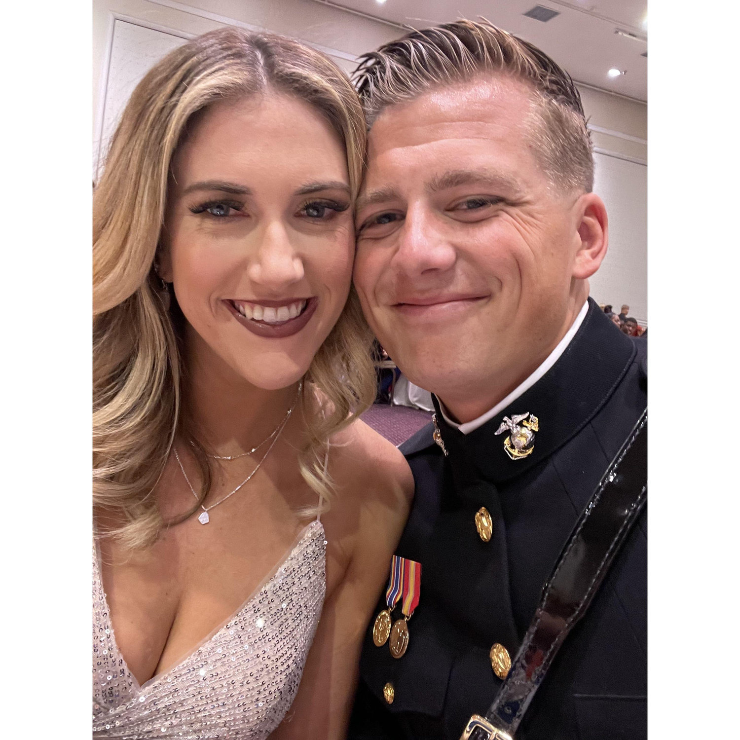 First ball together