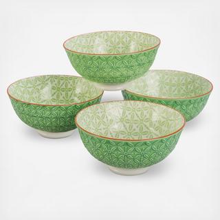 Aster Bowl, Set of 4