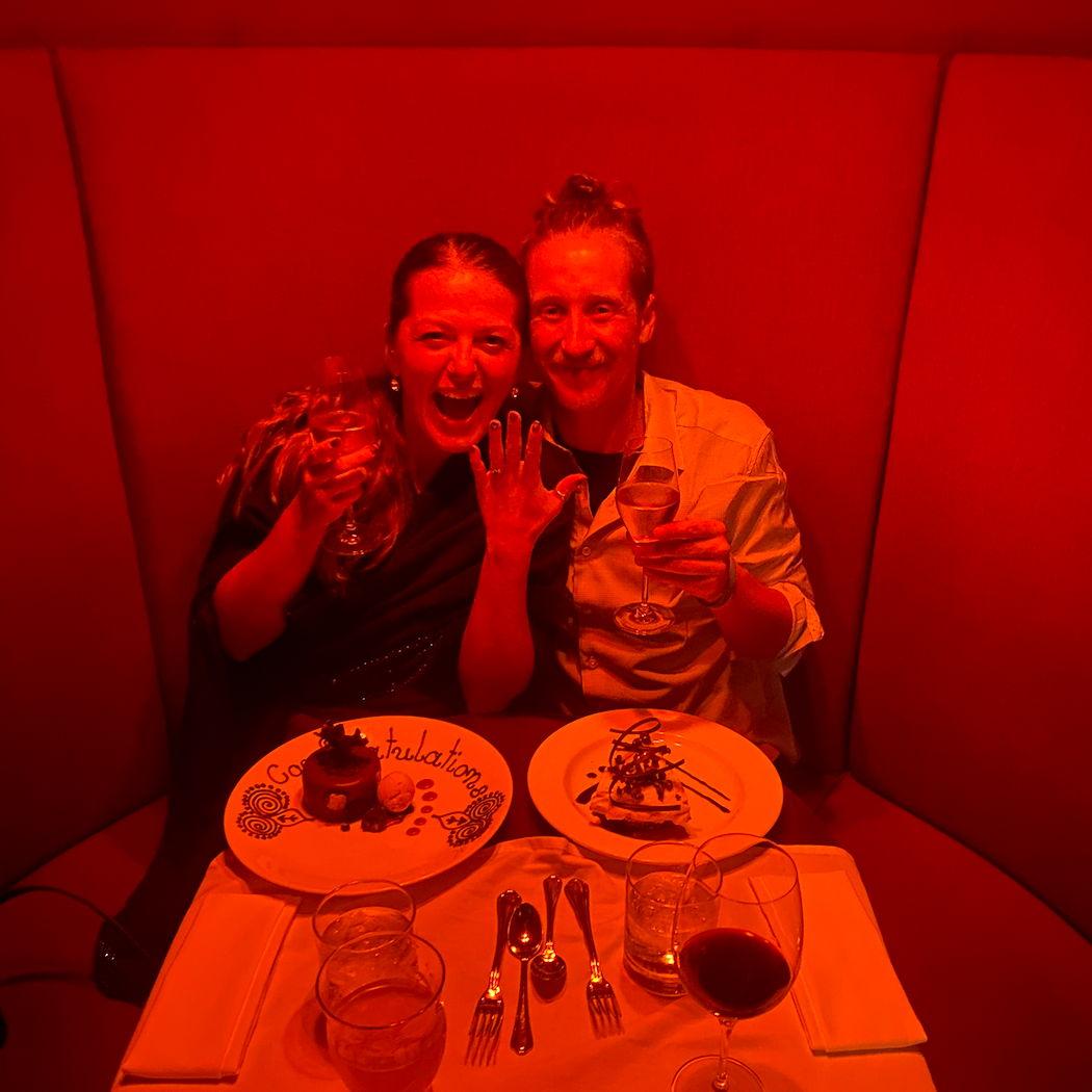 ENGAGEMENT NIGHT!!!! Berns Steak House Oct 18, 2024