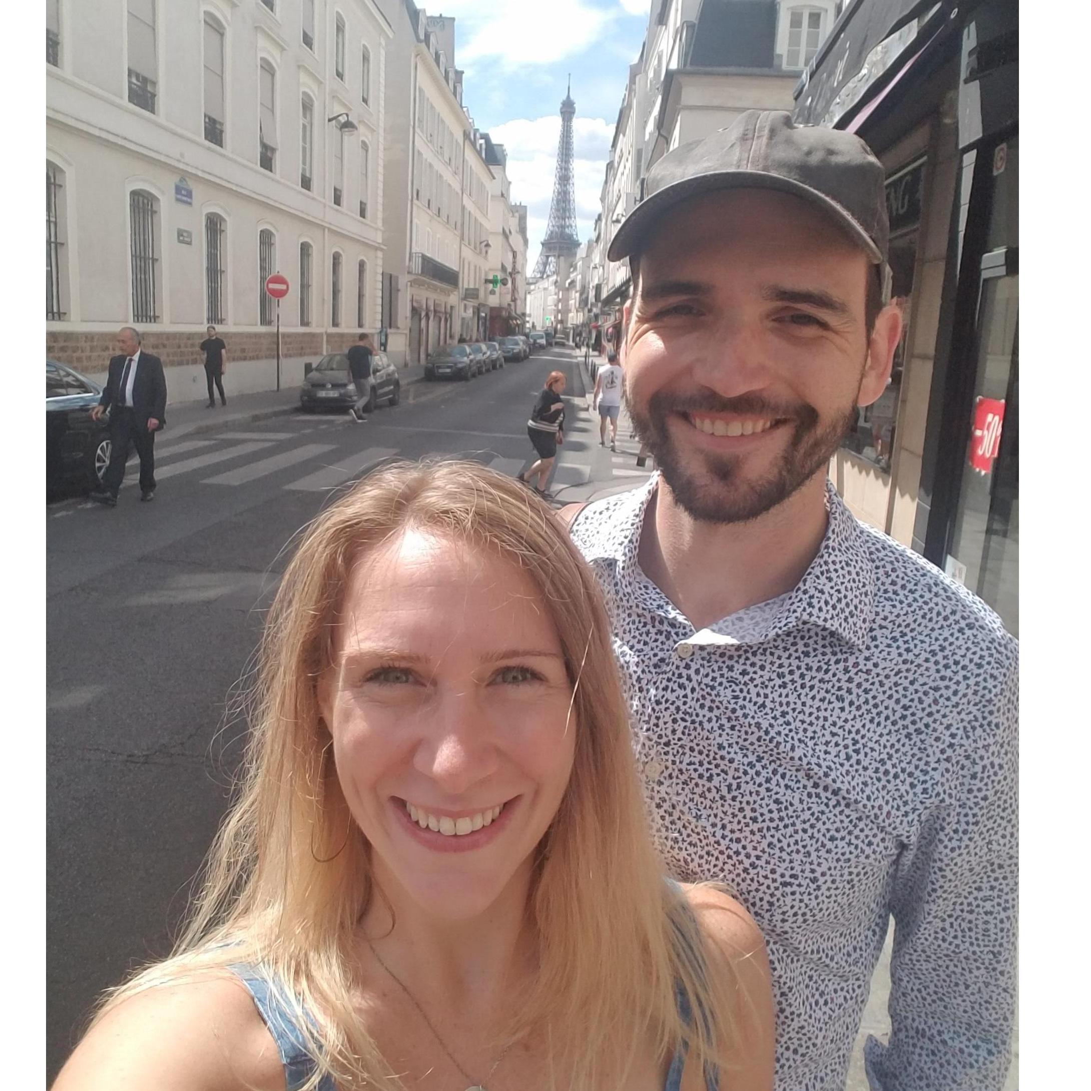 First day in Paris, 2018.
