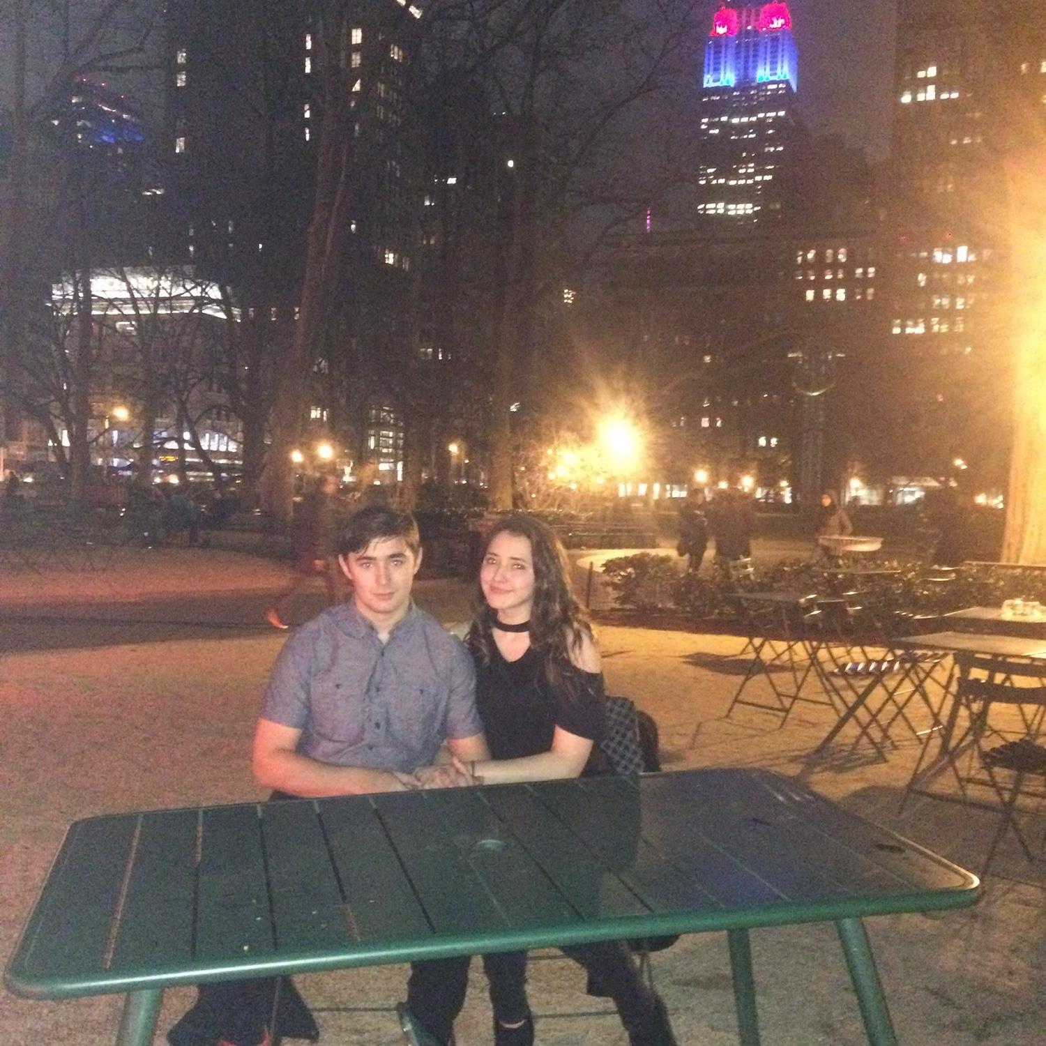 6-month anniversary...our first fancy date!