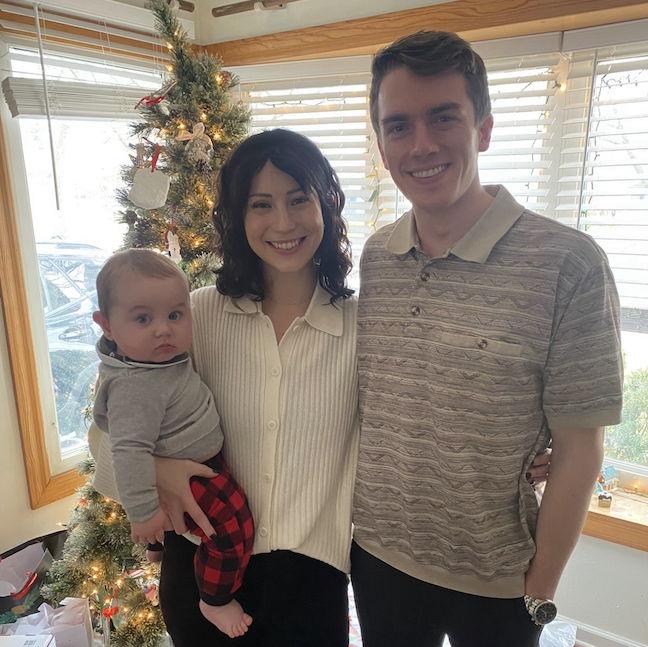 This is our nephew, we aren't announcing anything.