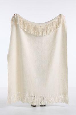 Merino Fringe Throw